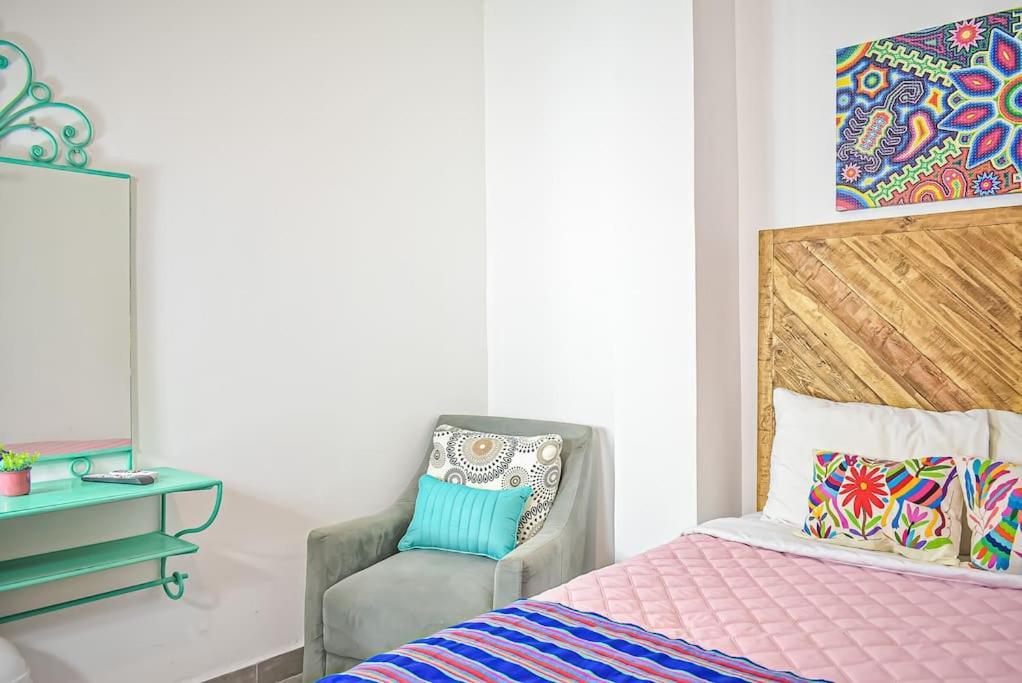 Downtown Beautiful 2Br Apartment Blocks From Beach #5 拉巴斯 外观 照片